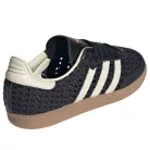 adidas Samba OG Basketweave Black Cream White (Women's) alacsony szárú sneaker – termékfotó, oldalnézet