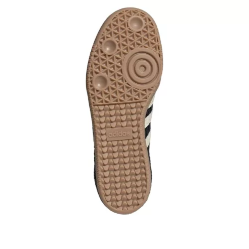 adidas Samba OG Basketweave Black Cream White (Women's) alacsony szárú sneaker – termékfotó, oldalnézet