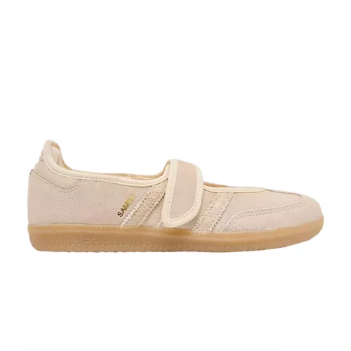 adidas Samba Jane Suede Sand Strata (Women's) alacsony szárú sneaker – termékfotó, oldalnézet