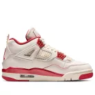 Jordan 4 Retro Valentine's Day Sierra Red (Women's) alacsony szárú sneaker – termékfotó, oldalnézet
