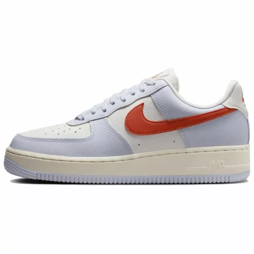 Nike Air Force 1 Low '07 Football Grey Vintage Coral (Women's) alacsony szárú sneaker – termékfotó, oldalnézet