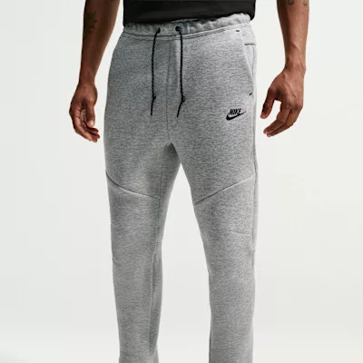 Nike Sportswear Tech Fleece Full Zip Hoodie Dark Grey Heather – termékfotó, oldalnézet