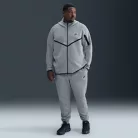 Nike Sportswear Tech Fleece Full Zip Hoodie Dark Grey Heather – termékfotó, oldalnézet