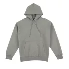 Nike Solo Swoosh Pullover Hoodie 'Dark Grey Heather/Light Smoke Grey/White' – termékfotó, oldalnézet