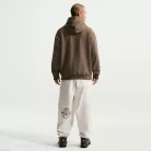 Nike Solo Swoosh Men's Pullover Hoodie Dark Hazel/White – termékfotó, oldalnézet