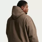 Nike Solo Swoosh Men's Pullover Hoodie Dark Hazel/White – termékfotó, oldalnézet