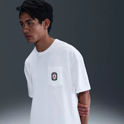 Nike SB Max90 Skate T-Shirt White – termékfotó, oldalnézet