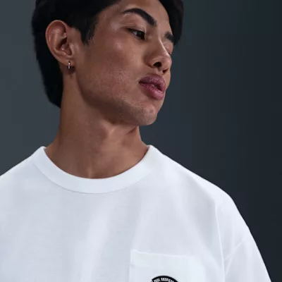 Nike SB Max90 Skate T-Shirt White – termékfotó, oldalnézet