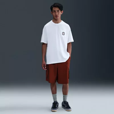 Nike SB Max90 Skate T-Shirt White – termékfotó, oldalnézet