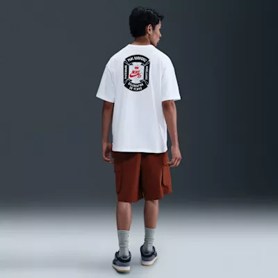 Nike SB Max90 Skate T-Shirt White – termékfotó, oldalnézet
