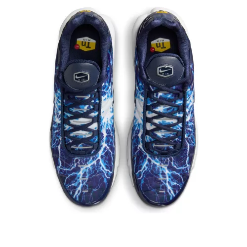 Nike Air Max Plus Eclair Lightning (2025) alacsony szárú sneaker – termékfotó, oldalnézet