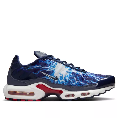 Nike Air Max Plus Eclair Lightning (2025) alacsony szárú sneaker – termékfotó, oldalnézet