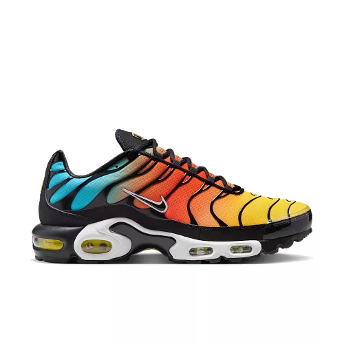 Nike Air Max Plus Baltic Blue Safety Orange alacsony szárú sneaker – termékfotó, oldalnézet