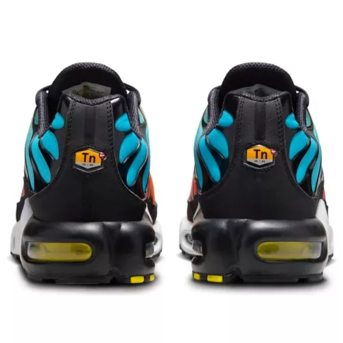 Nike Air Max Plus Baltic Blue Safety Orange alacsony szárú sneaker – termékfotó, oldalnézet