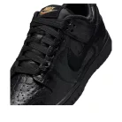 Nike Dunk Low Crocodile Black (Women's) alacsony szárú sneaker – termékfotó, oldalnézet