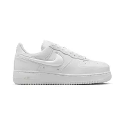 Nike Air Force 1 Low '07 Off White Light Smoke Grey (Women's) alacsony szárú sneaker – termékfotó, oldalnézet