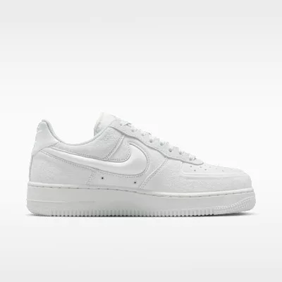 Nike Air Force 1 Low '07 Off White Light Smoke Grey (Women's) alacsony szárú sneaker – termékfotó, oldalnézet
