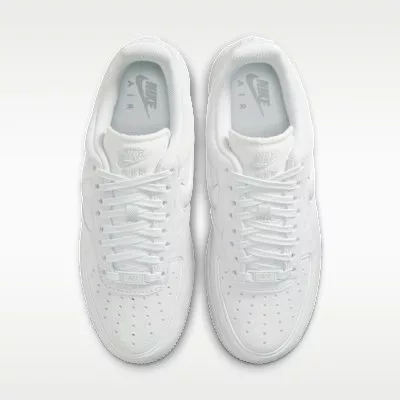 Nike Air Force 1 Low '07 Off White Light Smoke Grey (Women's) alacsony szárú sneaker – termékfotó, oldalnézet