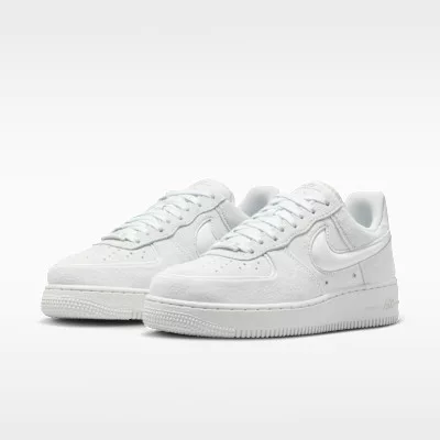 Nike Air Force 1 Low '07 Off White Light Smoke Grey (Women's) alacsony szárú sneaker – termékfotó, oldalnézet