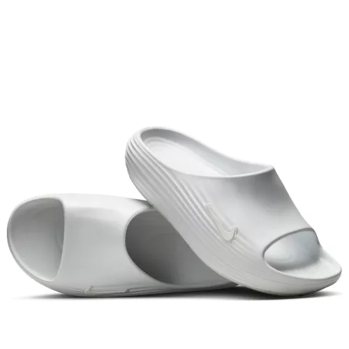 Nike ReactX Rejuven8 Slide Summit White papucs fehér sneaker – termékfotó, oldalnézet