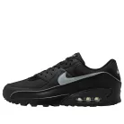 Nike Air Max 90 Premium Black Reflective alacsony szárú sneaker – termékfotó, oldalnézet
