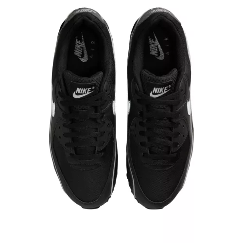 Nike Air Max 90 Premium Black Reflective alacsony szárú sneaker – termékfotó, oldalnézet