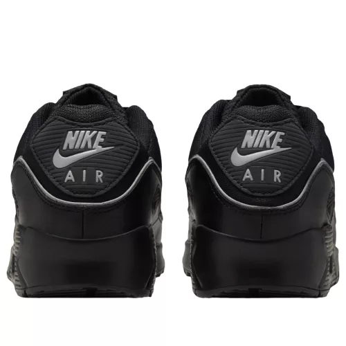 Nike Air Max 90 Premium Black Reflective alacsony szárú sneaker – termékfotó, oldalnézet