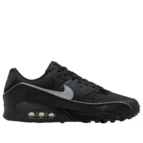 Nike Air Max 90 Premium Black Reflective alacsony szárú sneaker – termékfotó, oldalnézet