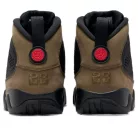 Jordan 9 Retro Olive (2024) magas szárú sneaker – termékfotó, oldalnézet