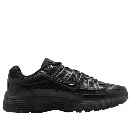 Nike P-6000 Black (GS) alacsony szárú sneaker – termékfotó, oldalnézet