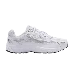 Nike P-6000 Platinum Tint White Silver (GS) alacsony szárú sneaker – termékfotó, oldalnézet