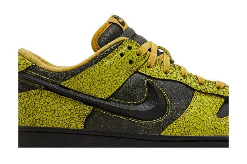 Nike Dunk Low Retro QS Halloween Skull férfi alacsony szárú utcai sneaker zöld
