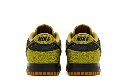 Nike Dunk Low Retro QS Halloween Skull férfi alacsony szárú utcai sneaker zöld