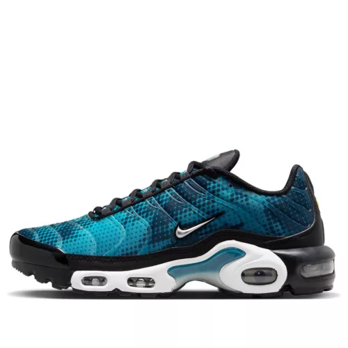 Nike Air Max Plus Dot Pattern Black Dusty Cactus (Women's) alacsony szárú sneaker – termékfotó, oldalnézet