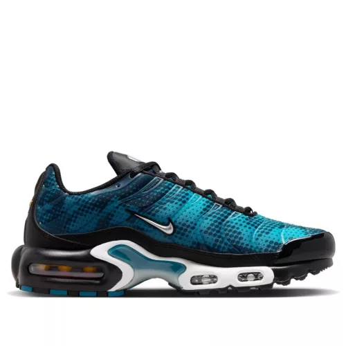 Nike Air Max Plus Dot Pattern Black Dusty Cactus (Women's) alacsony szárú sneaker – termékfotó, oldalnézet