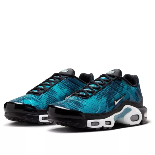 Nike Air Max Plus Dot Pattern Black Dusty Cactus (Women's) alacsony szárú sneaker – termékfotó, oldalnézet