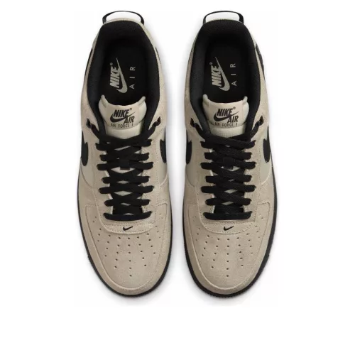 Nike Air Force 1 Low '07 LV8 Desert Khaki Black alacsony szárú sneaker – termékfotó, oldalnézet