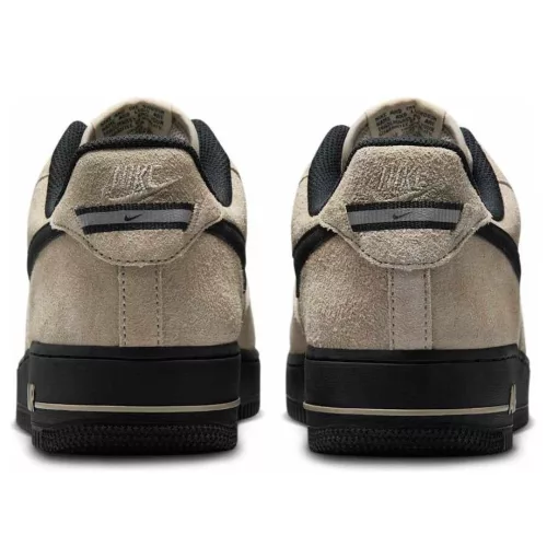 Nike Air Force 1 Low '07 LV8 Desert Khaki Black alacsony szárú sneaker – termékfotó, oldalnézet