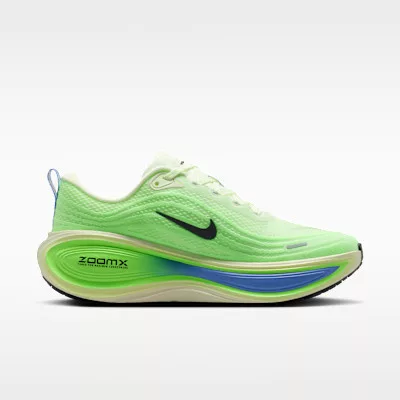 Nike Vomero Plus Volt Tint Lime Blast Sapphire alacsony szárú sneaker – termékfotó, oldalnézet