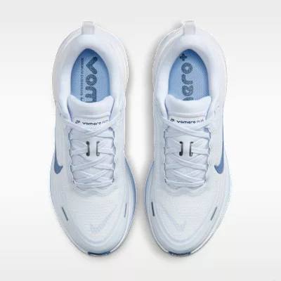 Nike Vomero Plus White Aluminum Mystic Navy (Women's) női alacsony szárú futócipő fehér