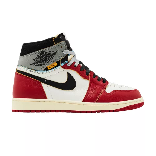 Jordan 1 Retro High OG SP Union LA Chicago Shadow magas szárú sneaker – termékfotó, oldalnézet
