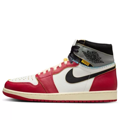Jordan 1 Retro High OG SP Union LA Chicago Shadow magas szárú sneaker – termékfotó, oldalnézet