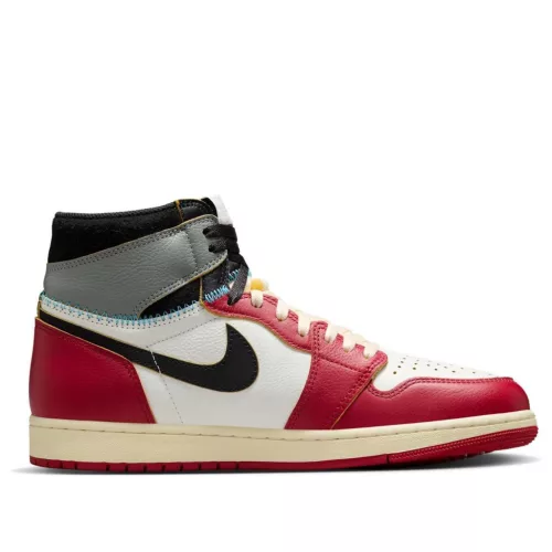 Jordan 1 Retro High OG SP Union LA Chicago Shadow magas szárú sneaker – termékfotó, oldalnézet