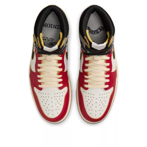 Jordan 1 Retro High OG SP Union LA Chicago Shadow magas szárú sneaker – termékfotó, oldalnézet