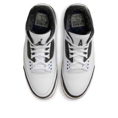 Jordan 3 Retro OG SP A Ma Maniére Diffused Blue alacsony szárú sneaker – termékfotó, oldalnézet