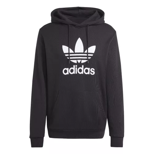 adidas Adicolor Classics Trefoil Hoodie Black – termékfotó, oldalnézet