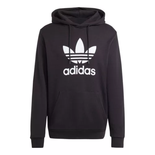 adidas Adicolor Classics Trefoil Hoodie Black – termékfotó, oldalnézet