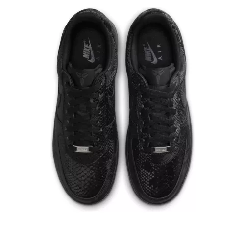 Nike Air Force 1 Low Kobe Bryant Forever Black alacsony szárú sneaker – termékfotó, oldalnézet