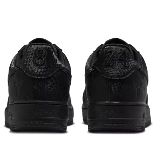 Nike Air Force 1 Low Kobe Bryant Forever Black alacsony szárú sneaker – termékfotó, oldalnézet