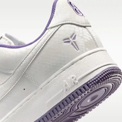 Nike Air Force 1 Low x Kobe Bryant Summit White Daybreak férfi alacsony szárú utcai sneaker fehér
